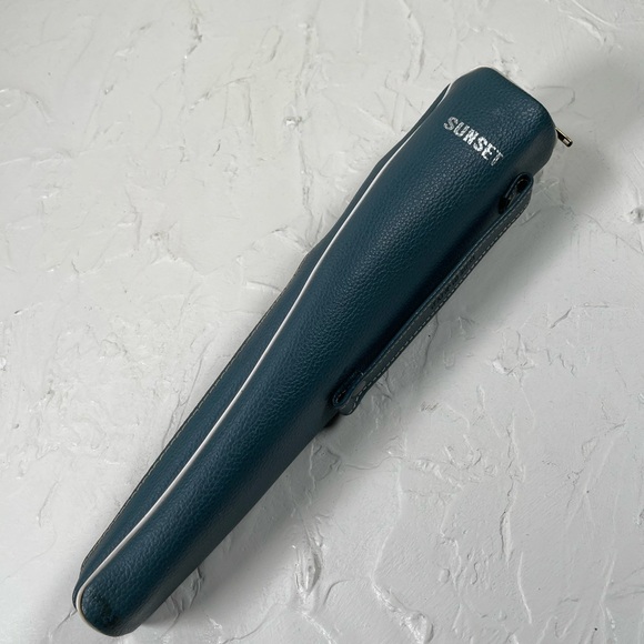 Vintage SUNSET tabletop Telescoping Chrome Tripod 10.5"-42.5" w/Case - Picture 5 of 16